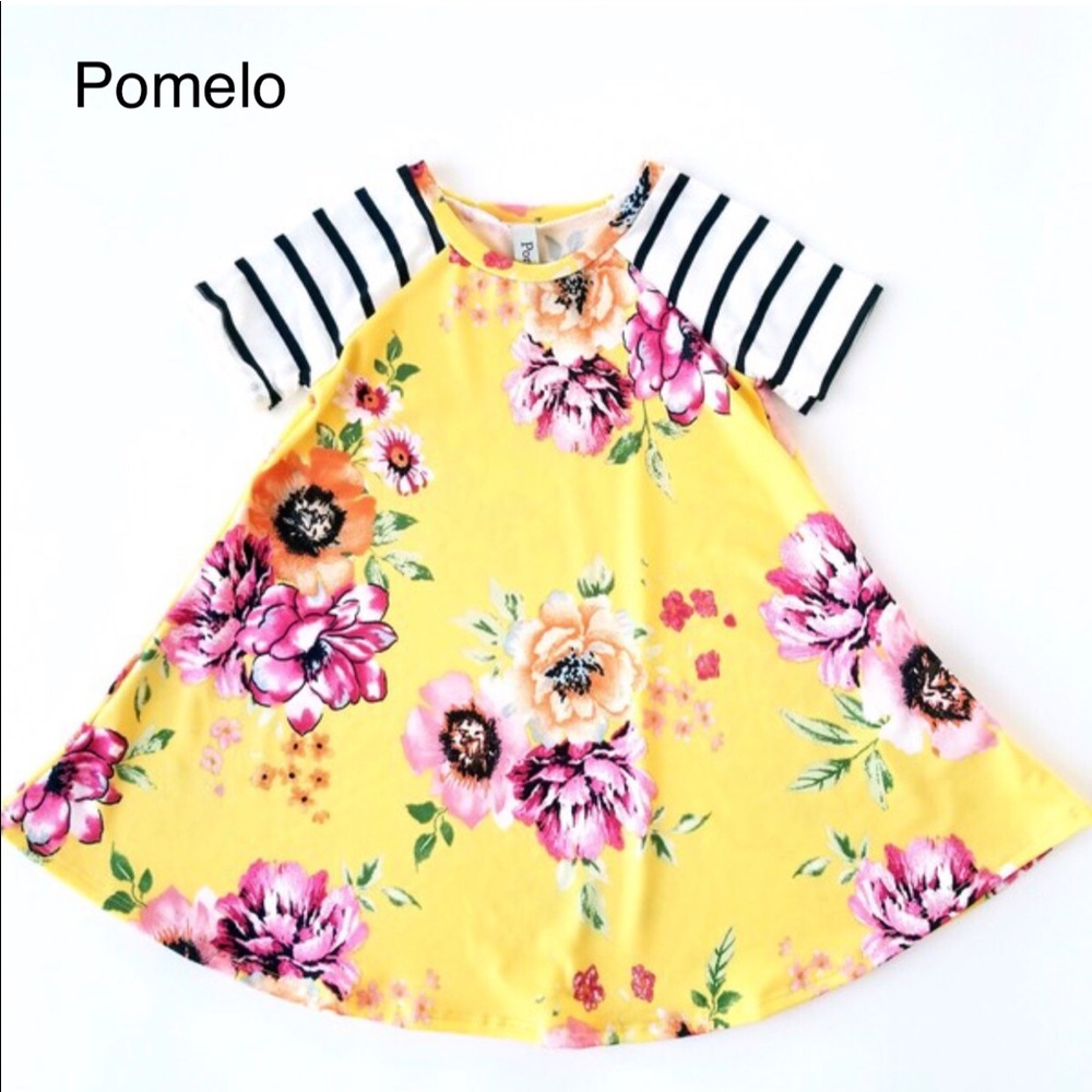 Pomelo toddlers yellow floral